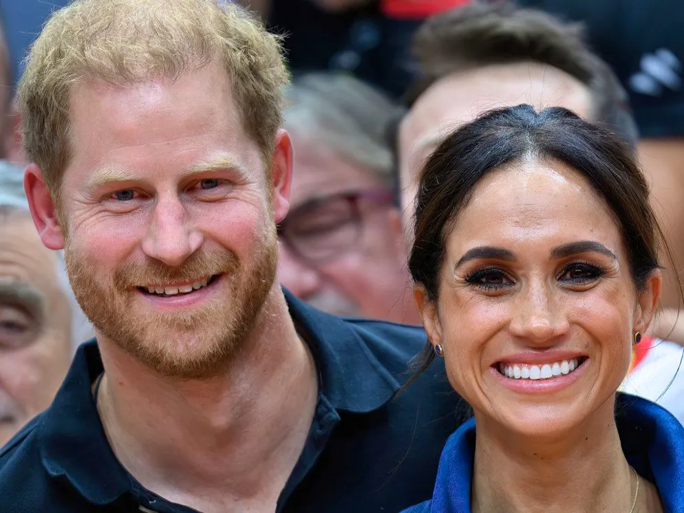 Il Principe Harry con Meghan Duchessa di Sussex