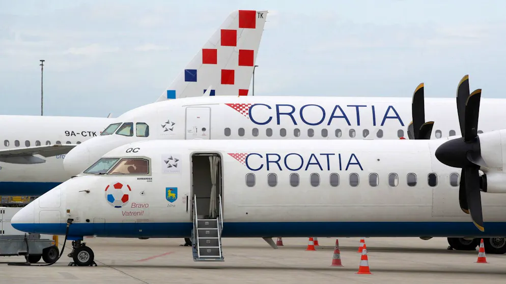 Avec 130 passagers à bord. Frayeur à Split : un avion de Croatia Airlines dévie sur la piste au décollage