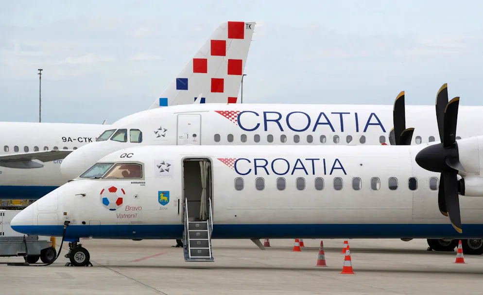 Au moment de l'accident, l'avion s'apprêtait à décoller de Split, ville portuaire dans le centre de l'Adriatique croate, en direction de Francfort, en Allemagne (image d’illustration).