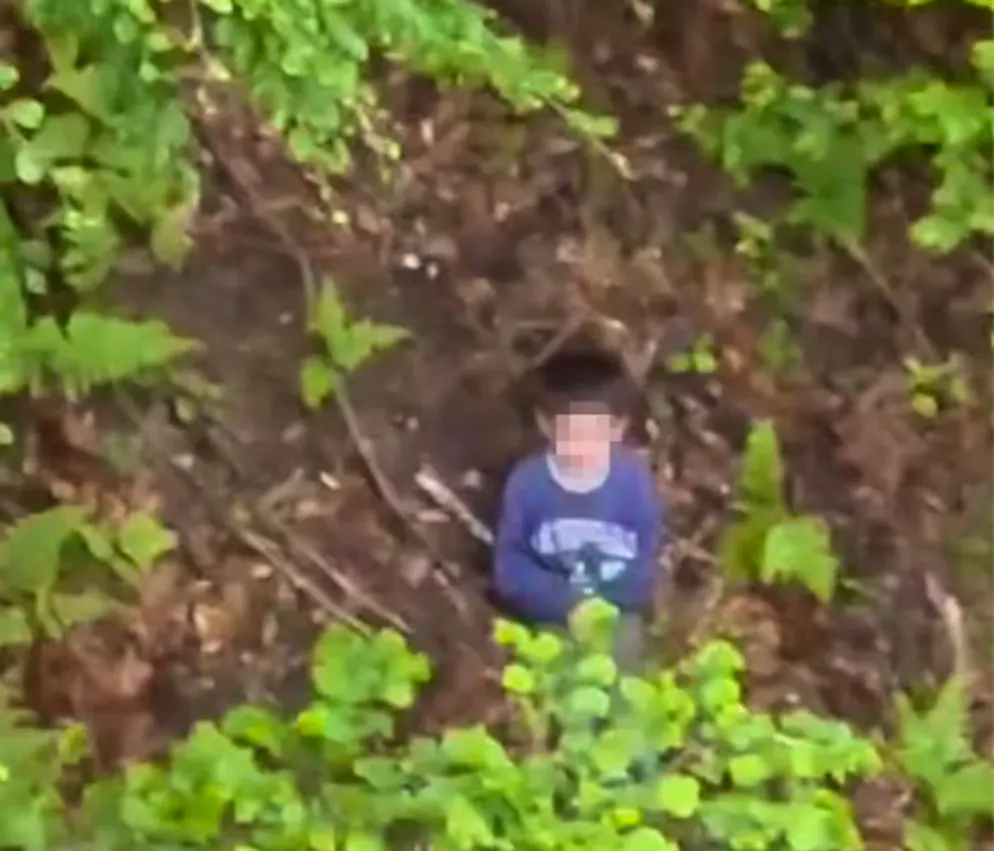 Seinen Irrweg hat der Fünfjährige einigermassen unbeschadet überstanden.