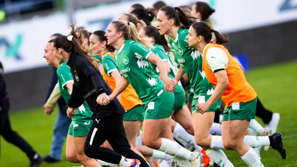 Die Frauen des FC St. Gallen zogen in die Playoff-Halbfinals ein