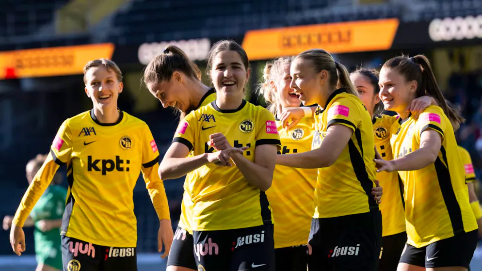 Women's Super League. YB follows Servette into the final