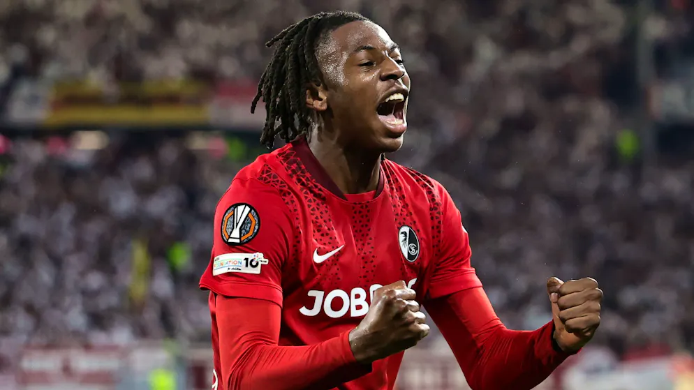 Bundesliga. Johan Manzambi termine la saison en beauté avec Fribourg