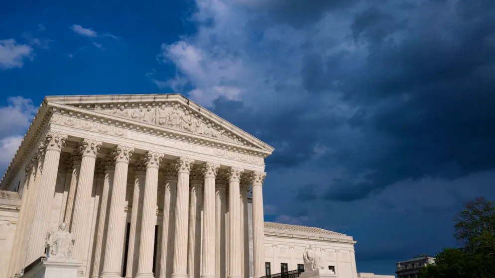 Der Supreme Court, der Oberste Gerichtshof der USA in Washington.