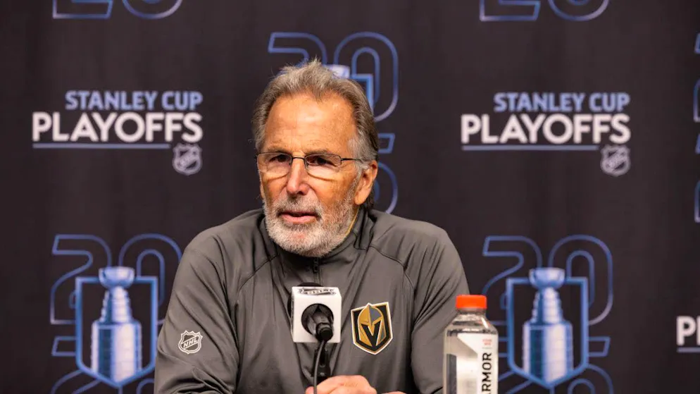 Didn't want to give any information: Vegas Golden Knights coach John Tortorella.