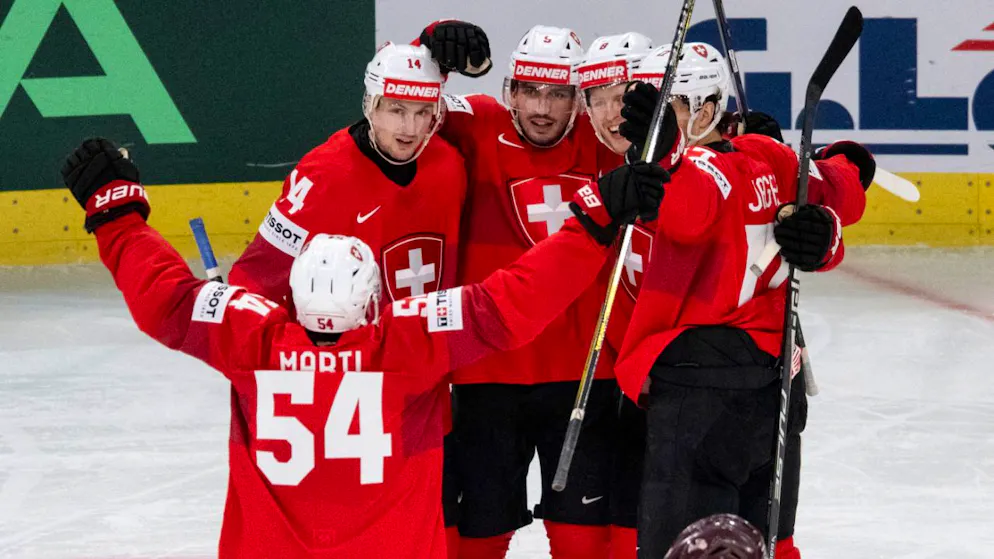 Switzerland - Latvia 4:2. A working victory against the Latvians