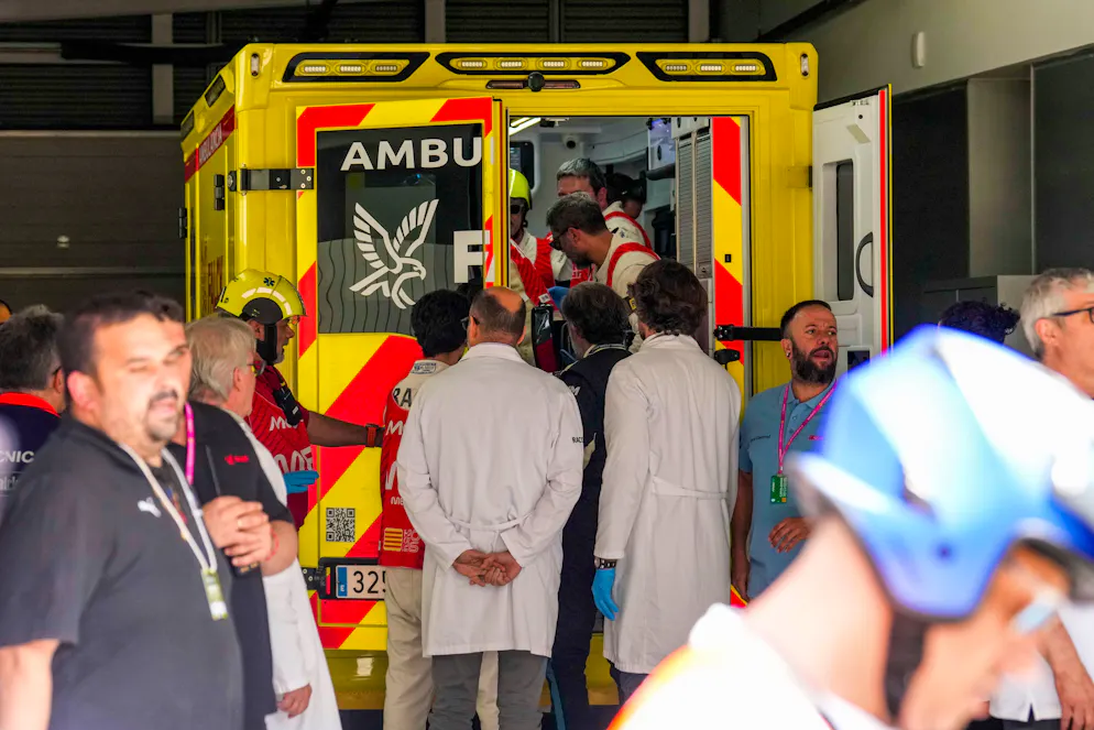 Alex Marquez souffre de deux fractures après sa chute.