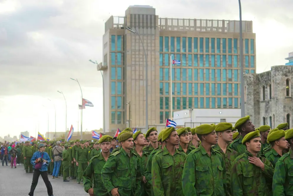 Relations between Cuba and the USA have been tense since the 1959 revolution under the left-wing revolutionary leader Fidel Castro.