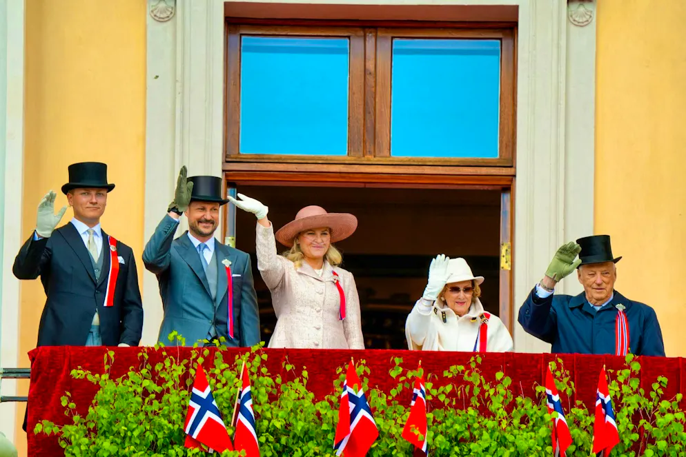 Mette-Marit shows herself with oxygen device - Gallery. The holiday has a long tradition in Norway.
