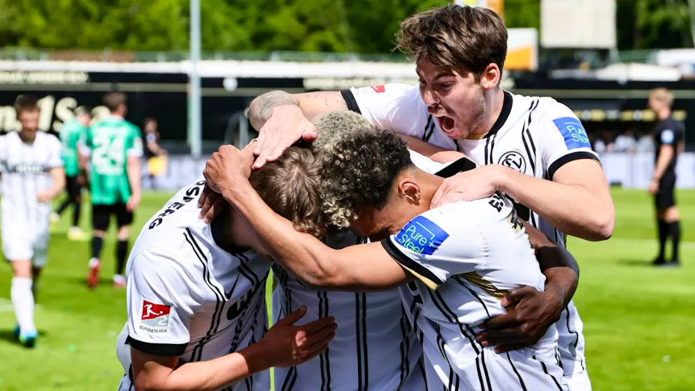 2nd Bundesliga. Elversberg in the Bundesliga, Düsseldorf relegated
