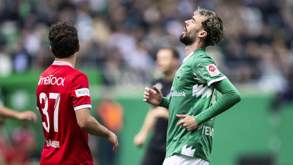 Ticker. Stevanovic and Boukhalfa miss top chances to give St.Gallen the lead