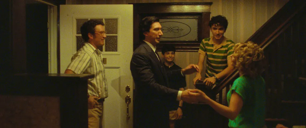 PAPER TIGER. Adam Driver, Miles Teller and Scarlett Johansson are targeted by the mafia as a family.