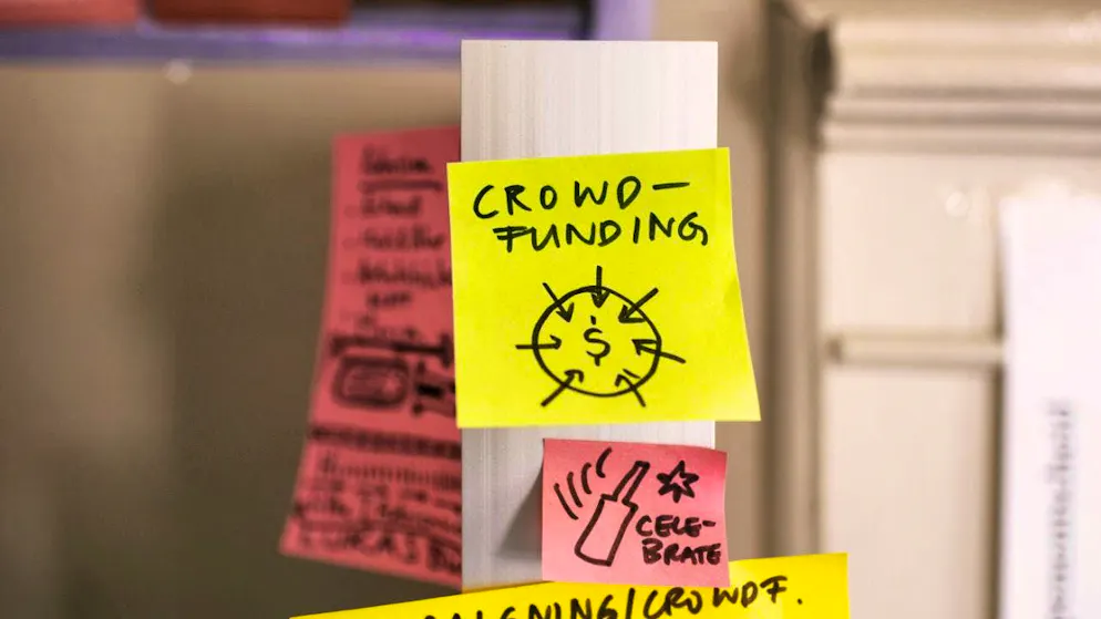 After three years of decline, the Swiss crowdfunding market grew again in 2025 (symbolic image)