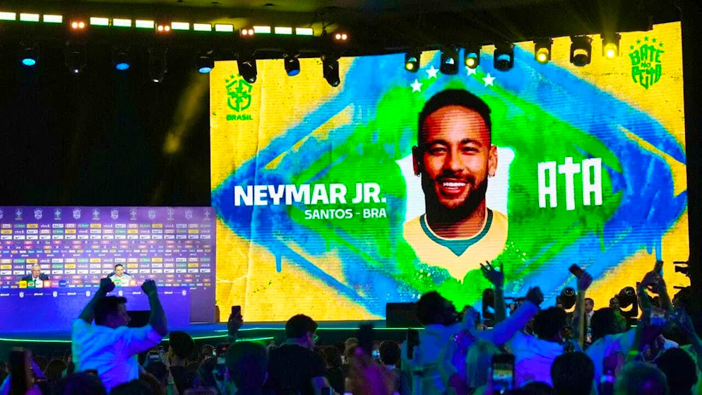 Brazil's injury-prone superstar Neymar had to worry about his nomination for the World Cup right up to the last minute.