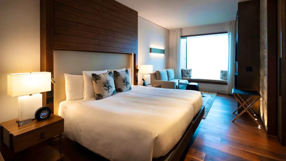 Less demand in April: hotel rooms in Switzerland. (archive image)