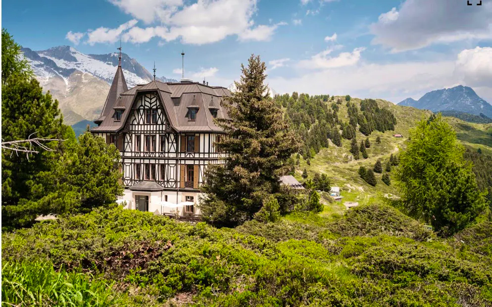 La storia dello Tallero d'oro svizzero. L'apertura del Centro Pro Natura Aletsch nella storica Villa Cassel è stata resa possibile dal Tallero d'oro.