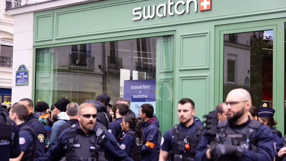 Chaos bei Verkaufsstart von Taschenuhr. «Es war wie im Moshpit»: Wo der Andrang vor den Swatch-Läden eskalierte