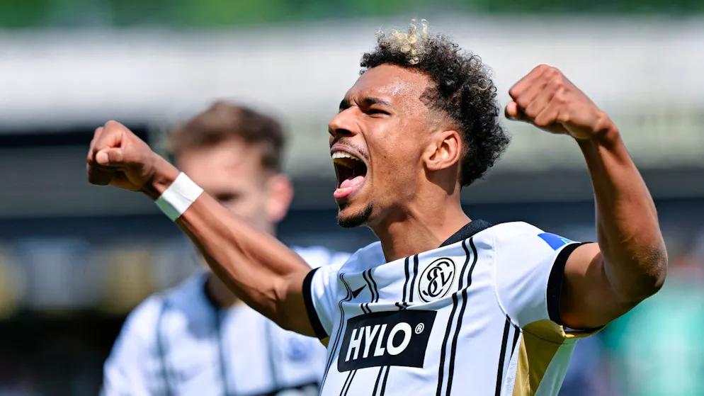 Einer der überragenden Spieler bei Elversberg: Neuzugang Bambasé Conté.