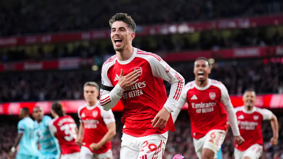 Kai Havertz traf zum 1:0 für Arsenal gegen den FC Burnley.