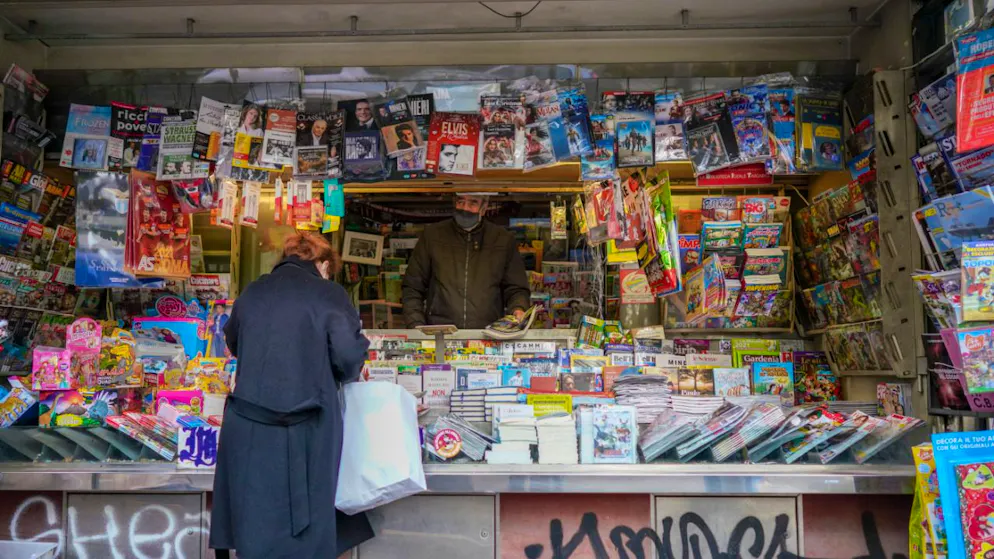 Le «prêtre sexy» en une des calendriers vendus dans les kiosques de Rome n'est pas un homme d'Eglise (image d'illustration).