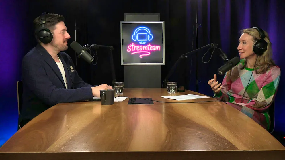 Frank Richter and Tamara Cantieni are the hosts of the "streamteam" podcast.