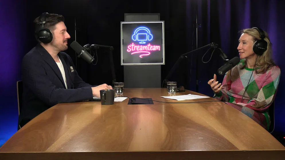 Frank Richter und Tamara Cantieni sind die Hosts des «streamteam»-Podcasts.