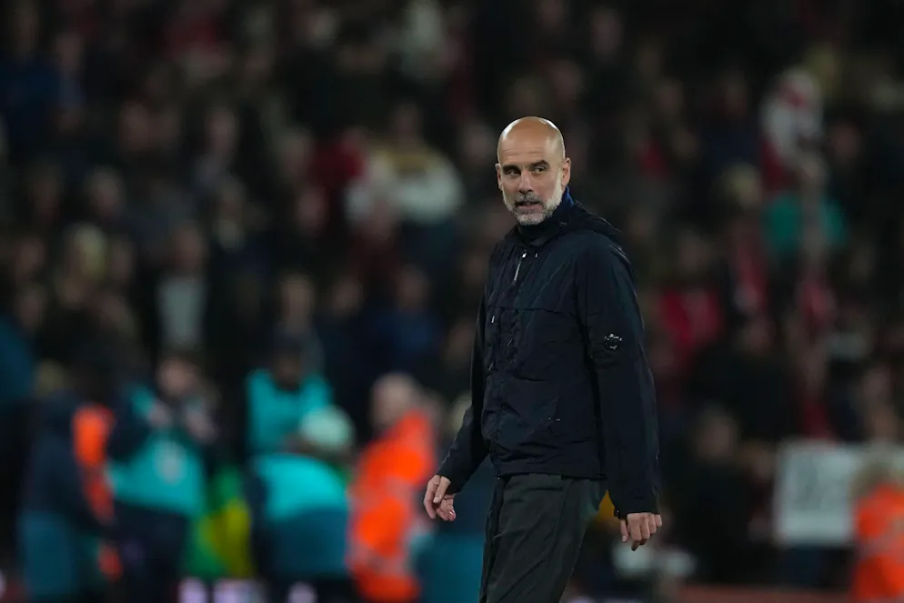 Pep Guardiola lässt seine City-Zukunft offen.