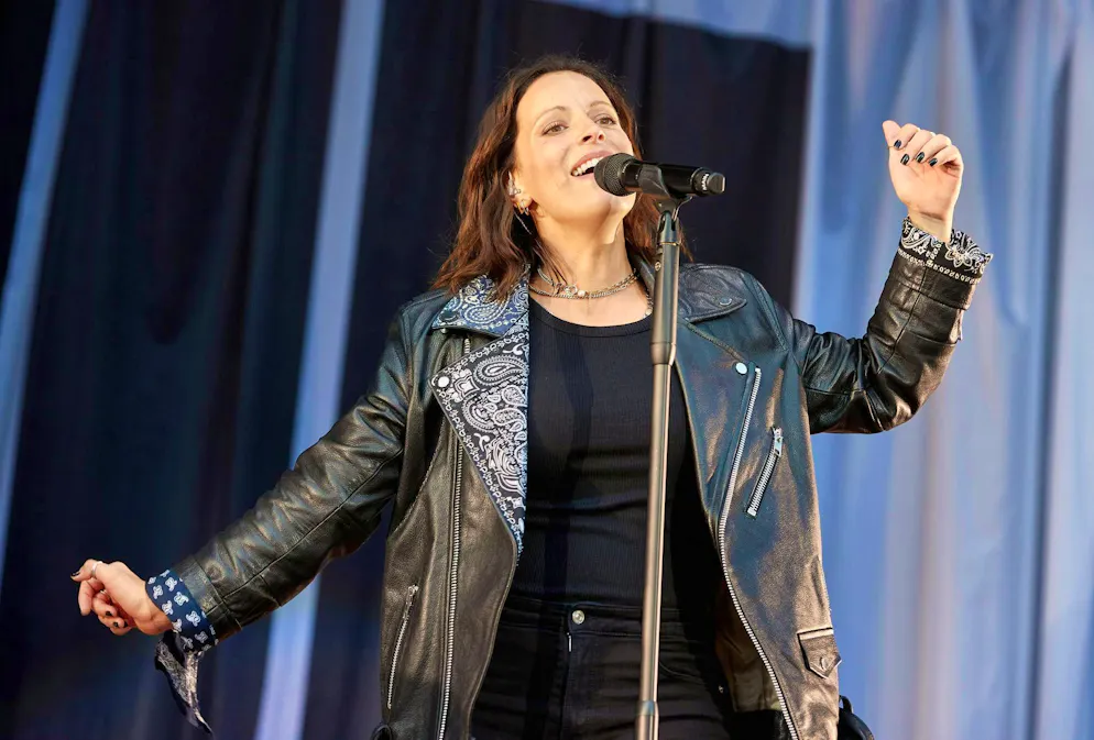 Silbermond singer Stefanie Kloss has given birth to her second child. (archive picture)