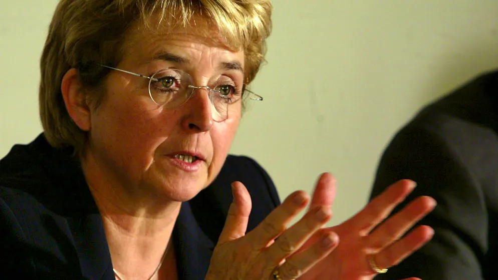 L'ancienne conseillère d'Etat vaudoise Jacqueline Maurer-Mayor, ici en 2002, est décédée lundi.