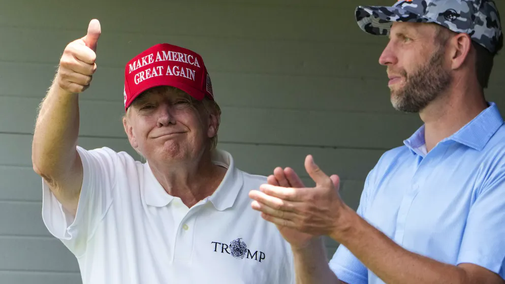 Justice deal brings billions. Trump's settlement with himself