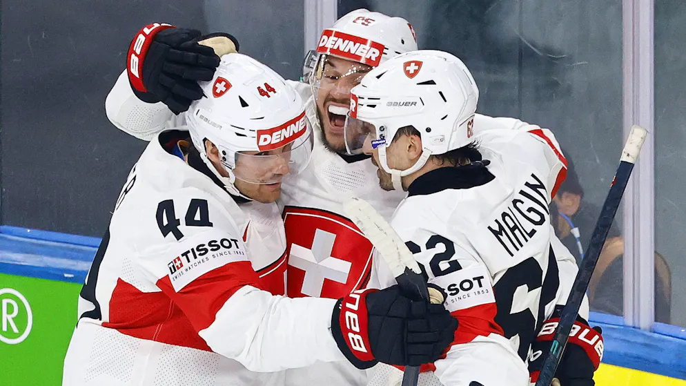 Mondial de hockey. Suter, Malgin et «Ghetto» : les locos locales qui tirent la Suisse vers le haut