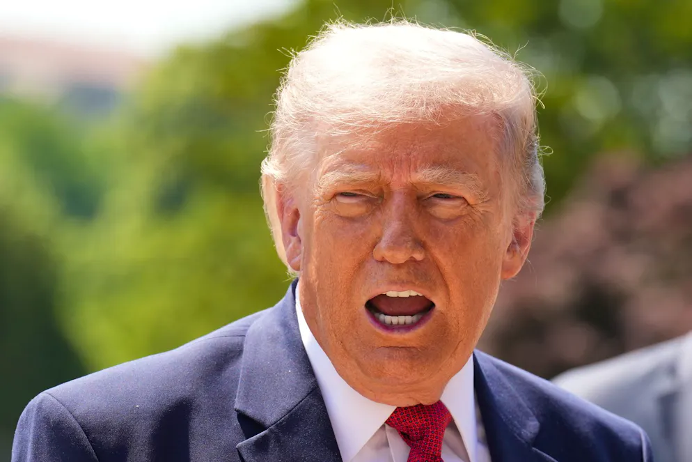 Il presidente americano Donald Trump.