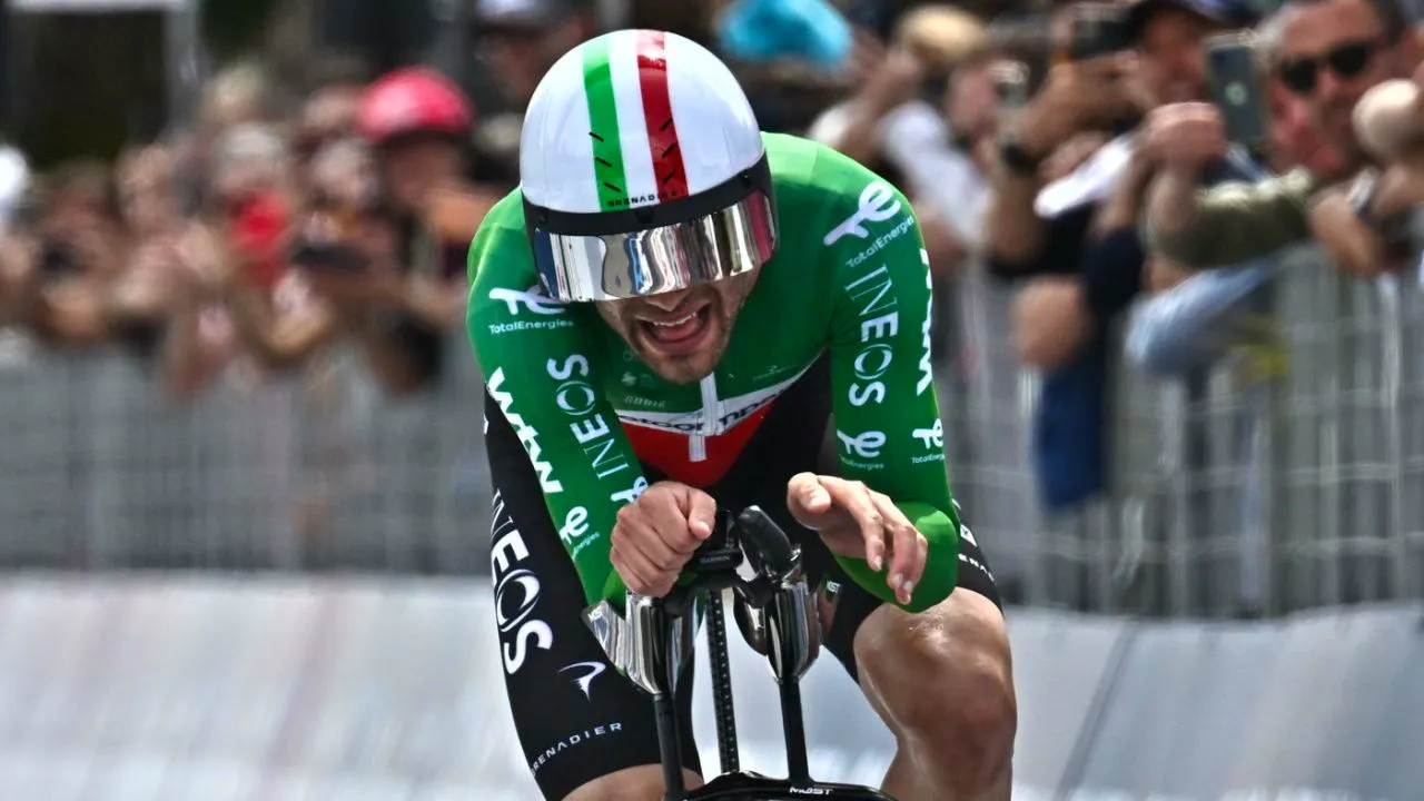 Giro d'Italia. Ganna dominiert Zeitfahren, Vingegaard enttäuscht