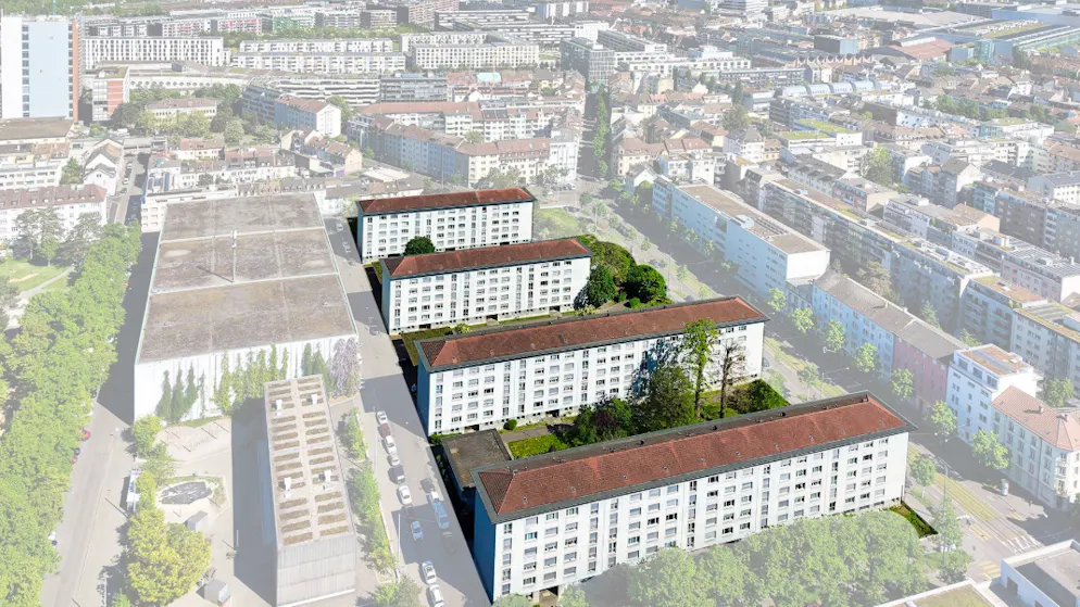 Mitten in Basel sollen neue Wohnungen entstehen, die bezahlbar sind. 