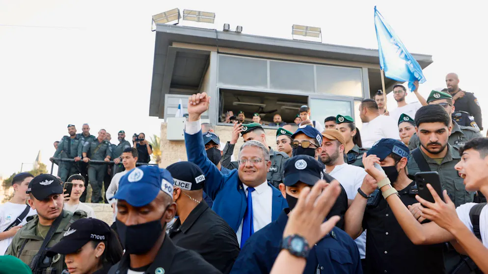 Israels Polizeiminister löst diplomatische Kontroverse aus – Gallery. Der israelische Polizeiminister Itamar Ben-Gvir provozierte schon öfter. (Archivbild)