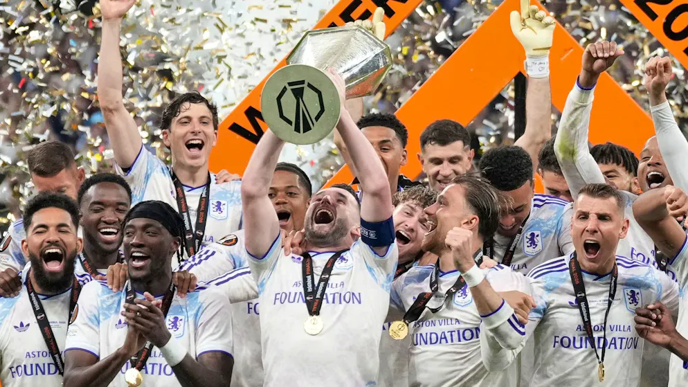 Europa League. Trop fort, Aston Villa brise le rêve de Manzambi et s'offre le trophée
