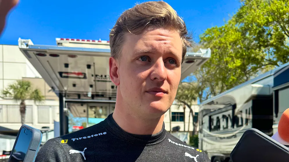 Mick Schumacher während der Indycar Series im März 2026.