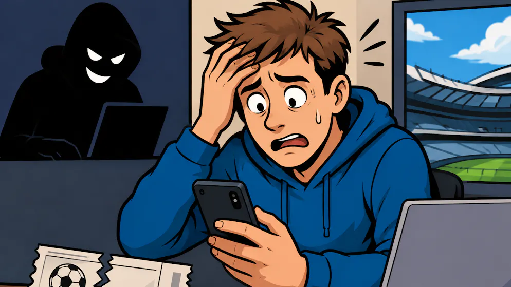 Derzeit muss man besonders aufpassen, wenn man Tickets im Internet erwirbt.