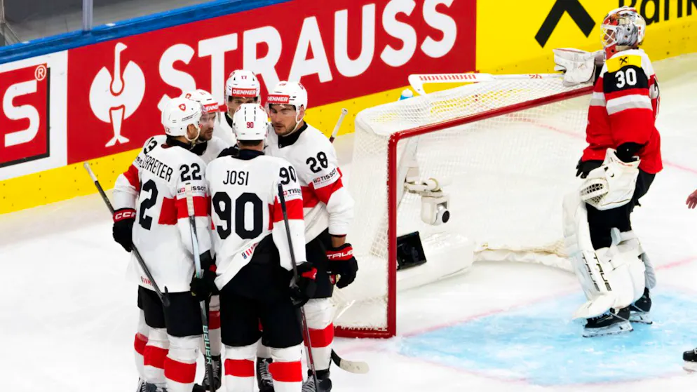 Switzerland - Austria 9:0. Two classes too good for Austria
