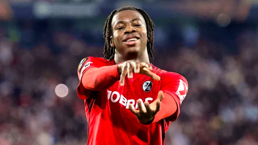 Johan Manzambi can crown his great season with SC Freiburg by facing Aston Villa in the Europa League final in Istanbul