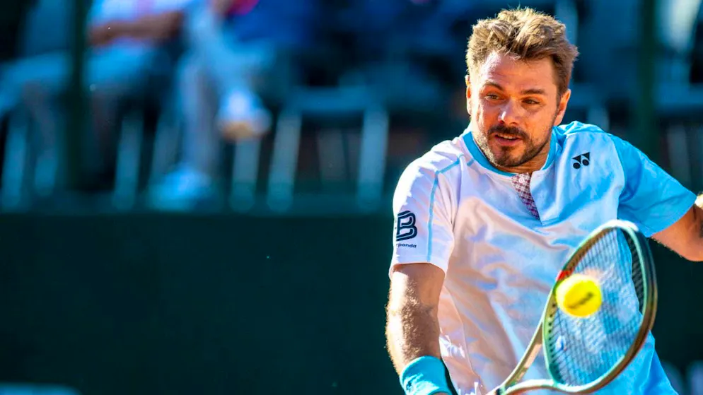 Stan Wawrinka played his last match at the Geneva Open on Wednesday
