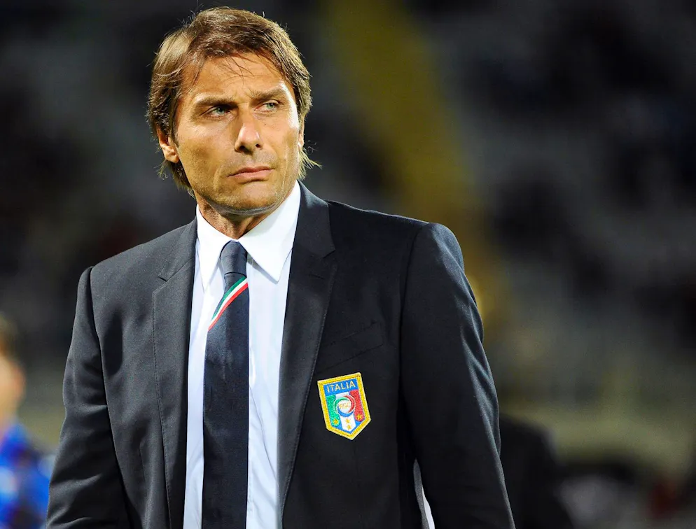 Antonio Conte alla guida dell'Italia nel 2015