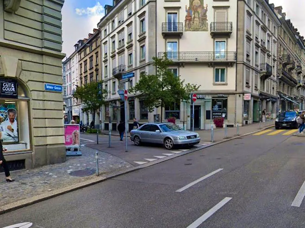 43 parking spaces are to disappear on Zähringerstrasse.