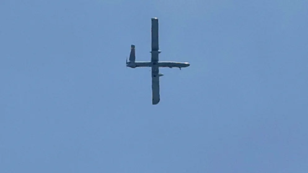 Gefragte Technologie: Eine israelische Drohne am 19. Mai über Beirut.