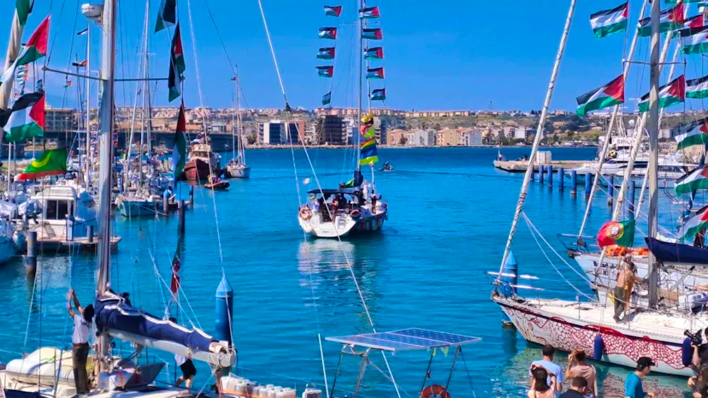 It was not the first Gaza aid flotilla to be stopped by the Israeli authorities. (archive picture)