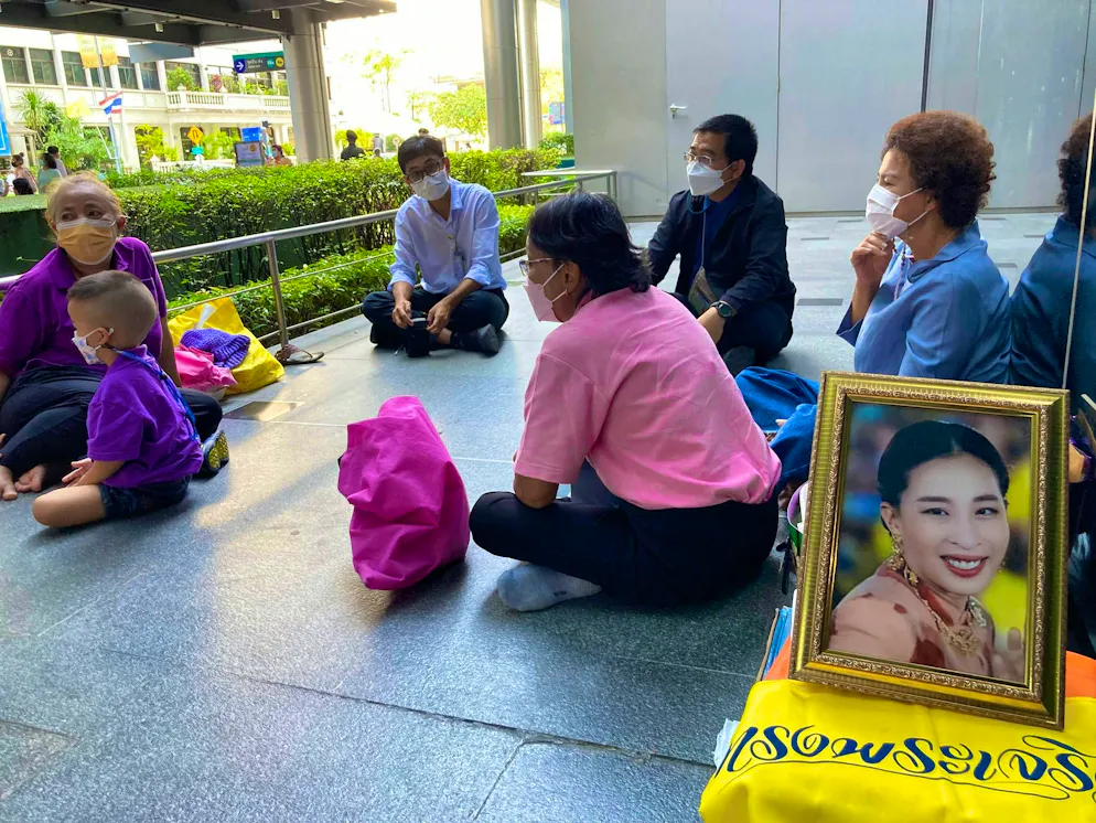 Many people waited in the hospital for news after the princess collapsed. (archive picture)