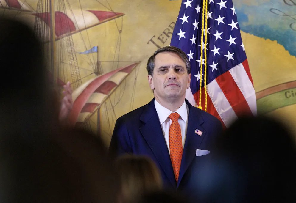 US-Justizminister Todd Blanche am Mittwoch in Miami.