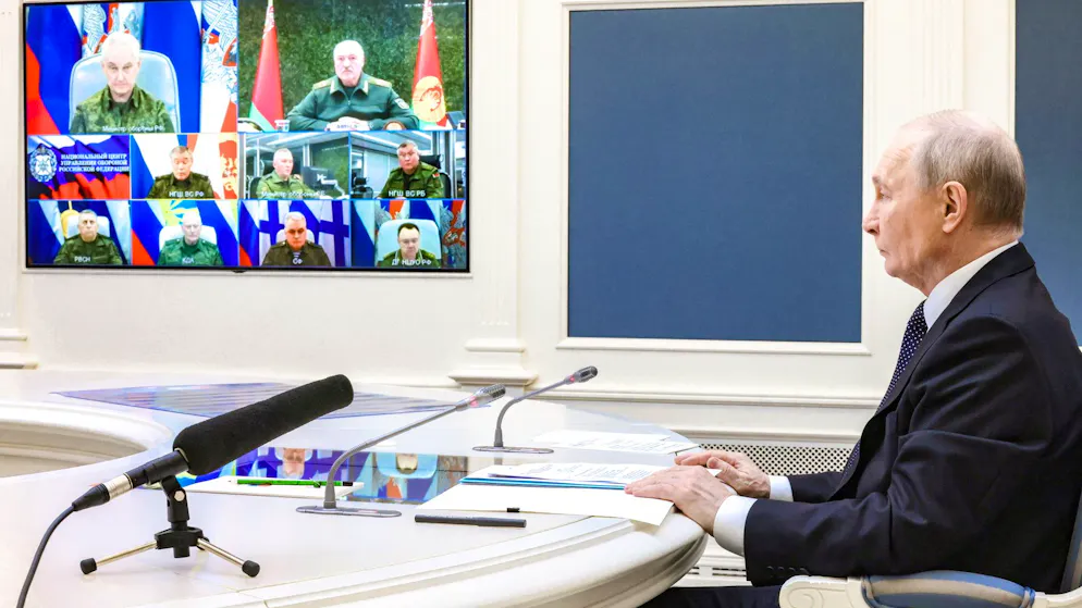 Ukraine ticker. Military maneuvers with Belarus - Russia tests its nuclear arsenal