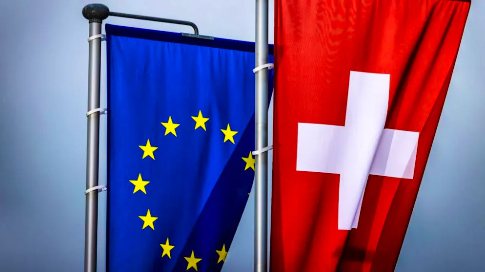 Whether a majority of the cantons must approve the EU treaty package is controversial in the Council of States. Its Political Affairs Committee is in favor, its Foreign Affairs Committee against. (theme picture)