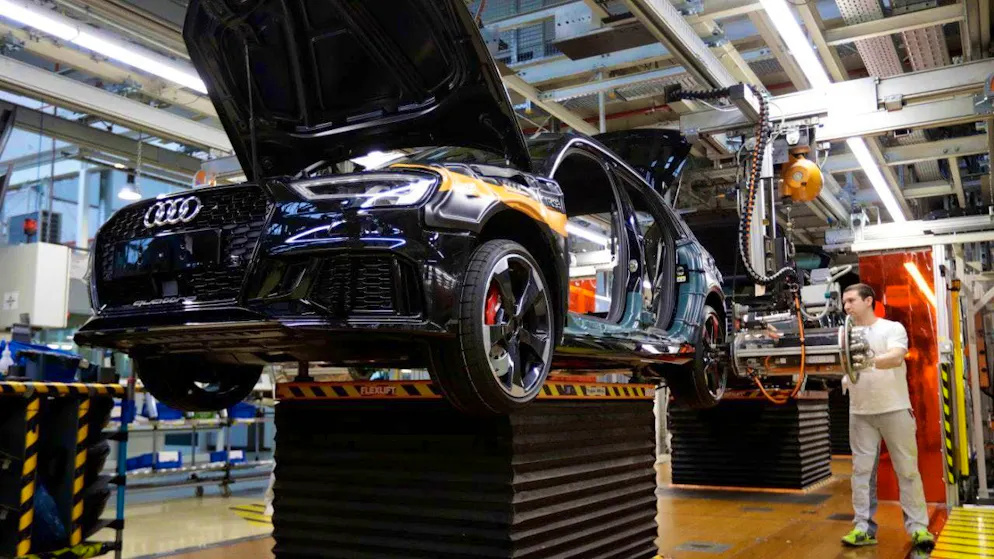 The German economy got off to a good start in 2026. The export sector was the main contributor to growth.(symbolic image)